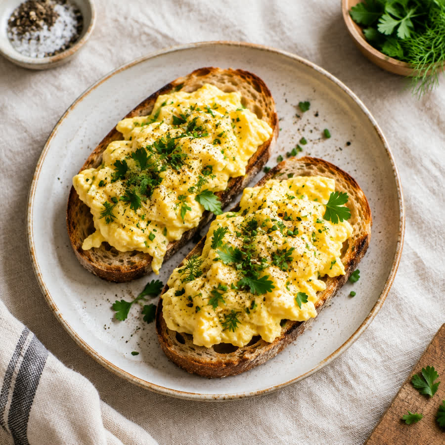 Turkish Spiced Fried Eggs with Cheese