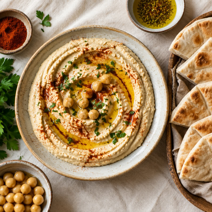 Classic Homemade Hummus
