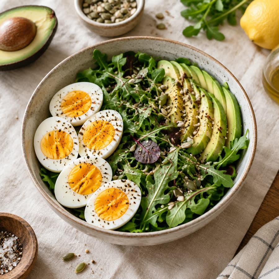 Turkish Cilbir Spiced Eggs